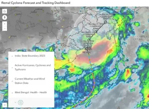 CDRR developed an innovative tool Remal Cyclone Forecast and Tracking Dashboard