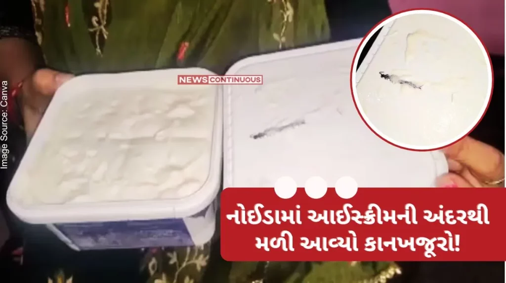 Centipede found inside ice cream in Noida, food safety department started investigation.