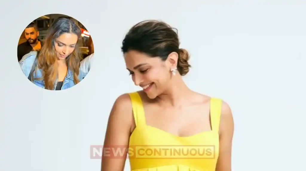 Deepika padukone flaunt her baby bump on late night dinner date with her mother