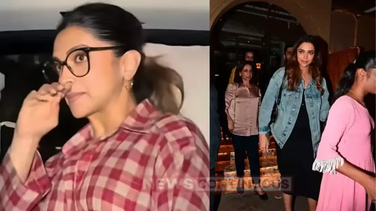 Deepika padukone spotted at mumbai luxury brand store