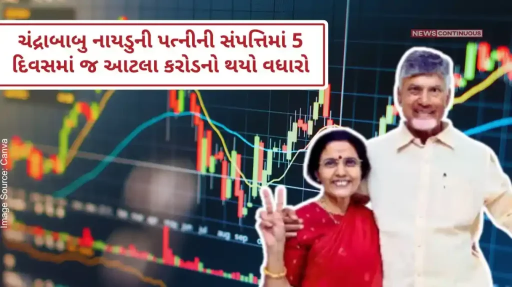 Heritage Foods After the result of the Lok Sabha elections, Chandrababu Naidu's wife earned Rs 579 crore from the stock market in just 5 days!..