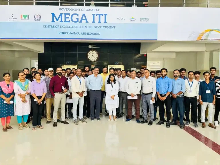 ITI Kubernagar's pre-placement campaign received a massive response, with representatives from leading companies participating in the campaign.