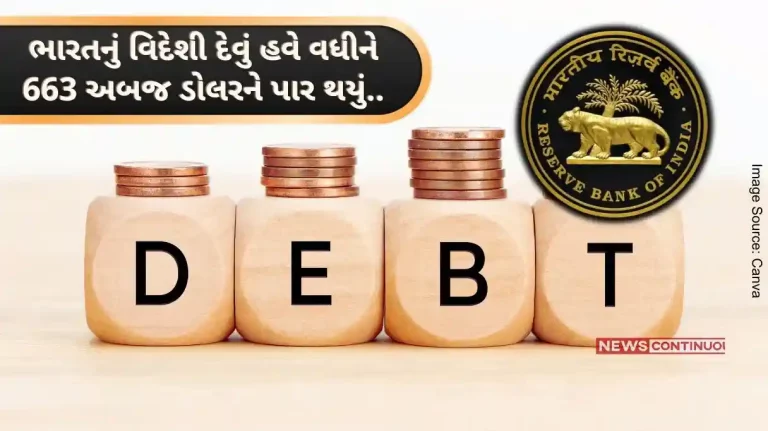 India External DebtIndia's foreign debt has now crossed 663 billion dollars.. know more.