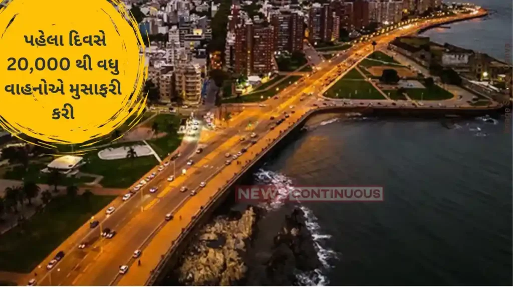 Mumbai Coastal Road 20k+ cars use Mumbai coastal road’s north-bound tunnel on Day 1