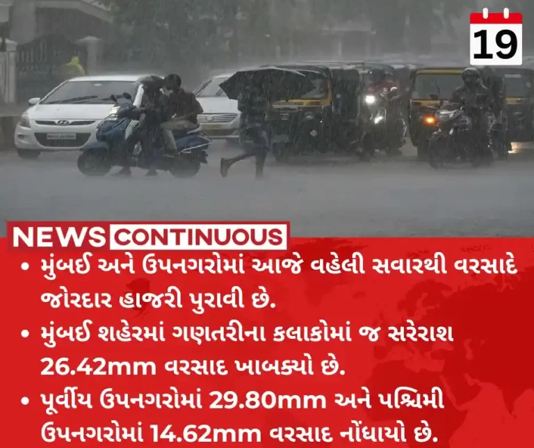 Mumbai Rain Mumbai Receives Heavy Rainfall
