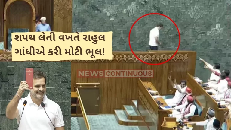 Rahul Gandhi takes oath as Lok Sabha MP with copy of Constitution in his hand