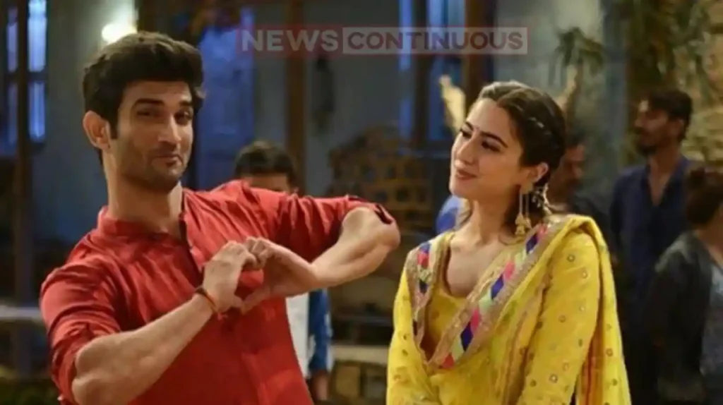 Sara ali khan became emotional to talking about sushant singh rajput