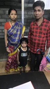 Security personnel search for parents of estranged girl child at New Civil Hospital and rescue her unharmed