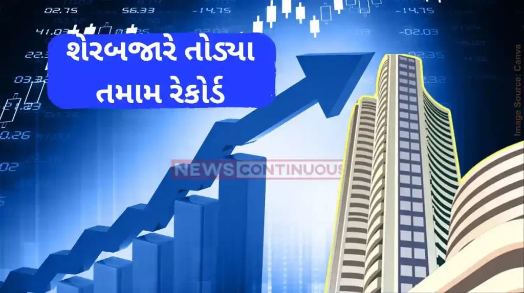 Share Market Updates sensex breaches historic 79,000-mark; Nifty hits new record peak