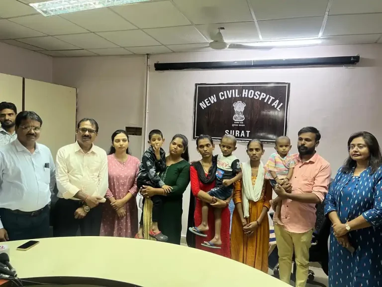 Successful ‘Cochlear Implant’ Surgery at Surat Civil HospitalThree Bugs, Deaf and Mute from Birth, Get Nine Lives Successful 'Cochlear Implant' Surgery at Surat Civil HospitalThree Bugs, Deaf and Mute from Birth, Get Nine Lives