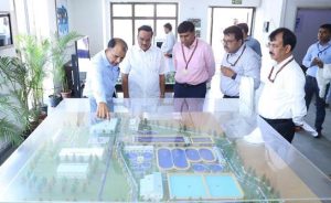 Union Water Power Minister Shri C. R. Patil reviewed the progress of Namami Gange Mission projects