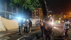 With the intention of smooth traffic flow of Surat city, removal of bumps was carried out on 21 junctions