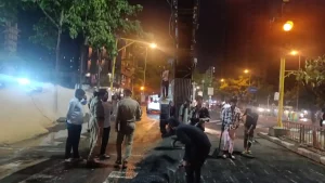 With the intention of smooth traffic flow of Surat city, removal of bumps was carried out on 21 junctions