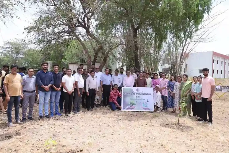 'World Environment Day' was celebrated at Narmad University
