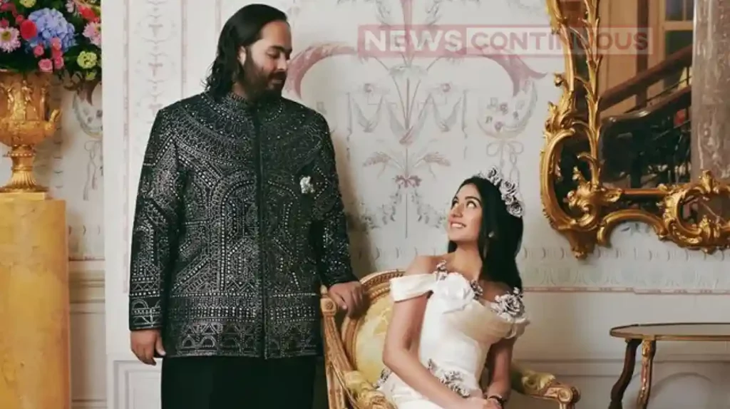 anant ambani and radhika merchant second pre wedding bride radhika look elegant in white gown