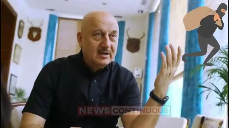 anupam kher mumbai office robbed by two thieve anupam kher mumbai office robbed by two thieve