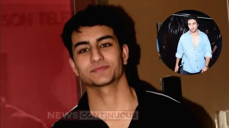 ibrahim ali khan lost balance while coming out from party