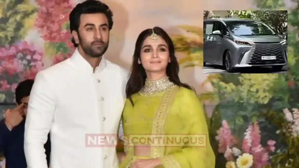 ranbir alia bought a new luxurious lexus car