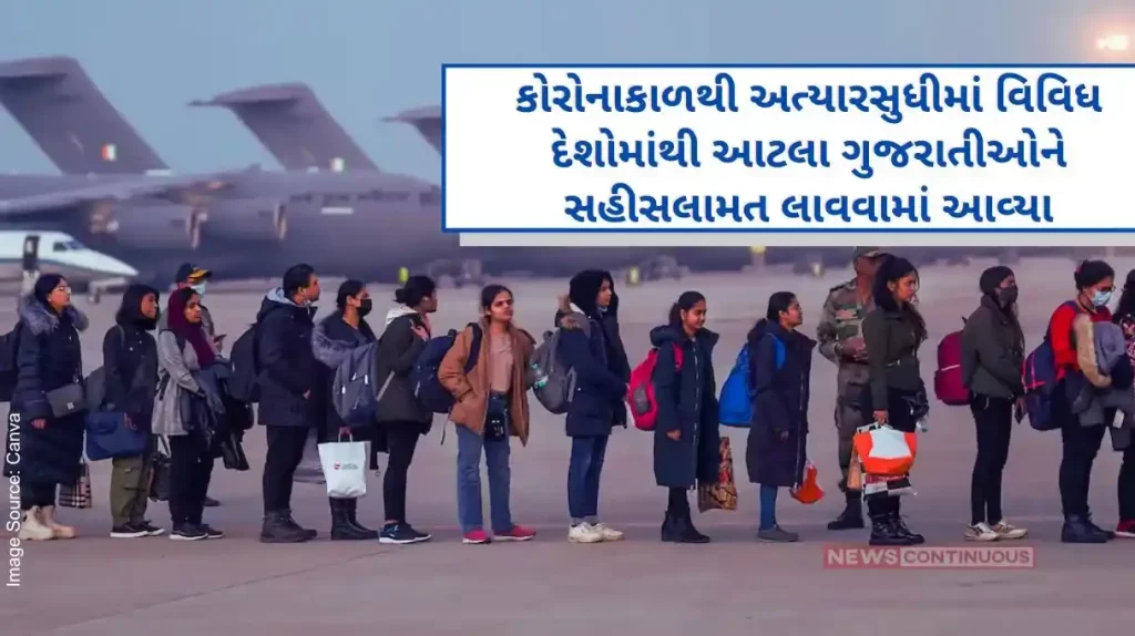 4,92,701 Gujaratis stranded in various countries due to natural or man-made calamities have been brought back home safely since the Corona period.
