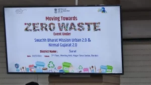 A one-day training on 'Nirmal Gujarat 2.0' and 'Swachh Bharat Mission 2.0' was held at Bardoli Municipality
