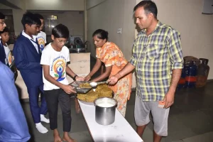 An 'ideal' example of high quality educational development of tribal students in Surat district is the 'Adarsh ​​Nivasi Shala of Bardoli.