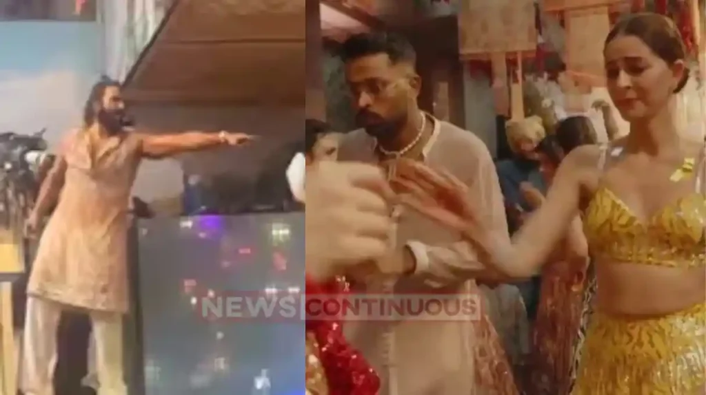 Anant and Radhika wedding hardik pandya ananya pandey and ranveer singh dance video goes viral