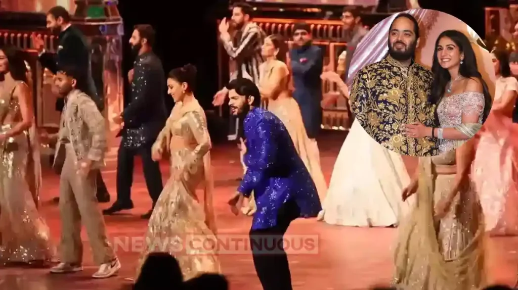 Anant and radhika sangeet ceremony netizens say choras dance is ghatiya