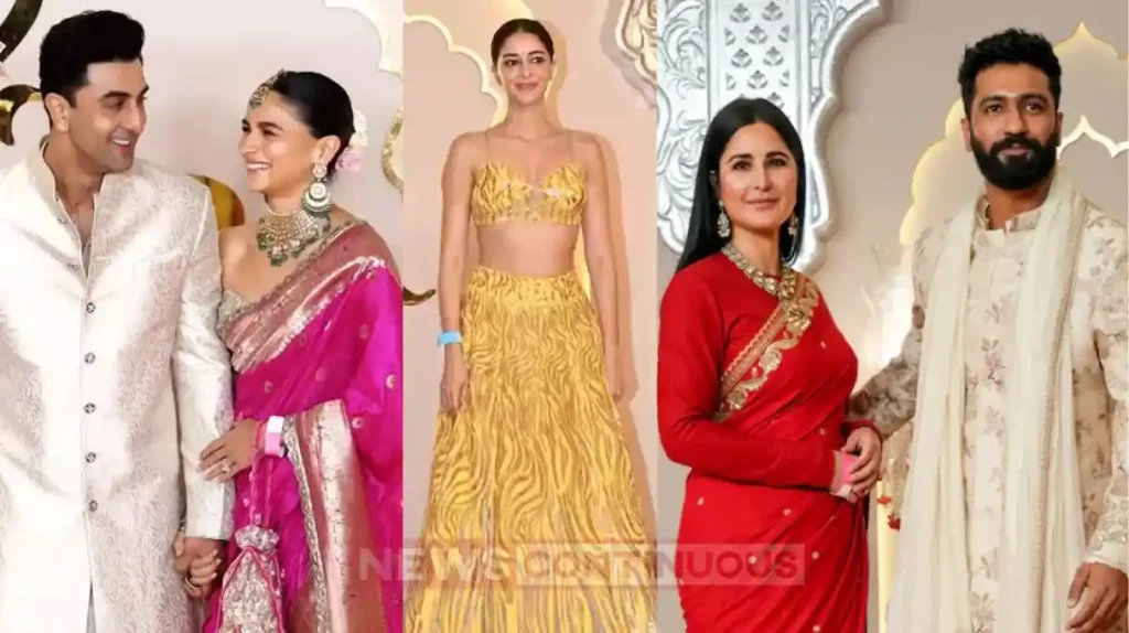 Anant and radhika wedding celebs wear colourful band and entry through qr code