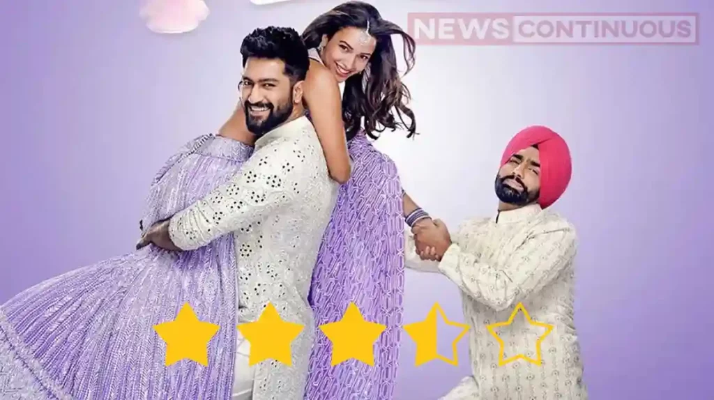 Bad newz movie review vicky kaushal, tripti dimri and ammy virk film