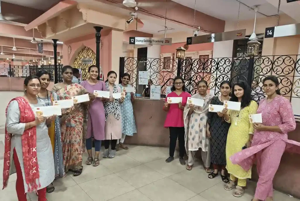 Designer envelopes for sending rakhi by Post Office, price only ₹10