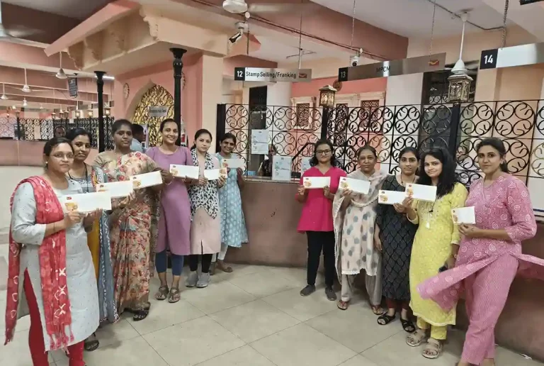 Designer envelopes for sending rakhi by Post Office, price only ₹10