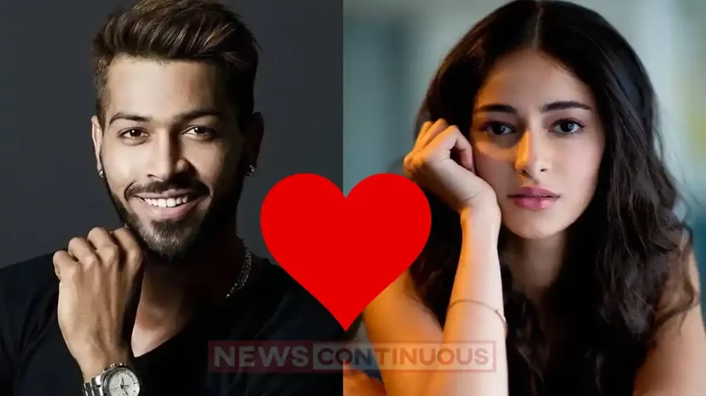 Hardik pandya and ananya pandey follow each other on instagram