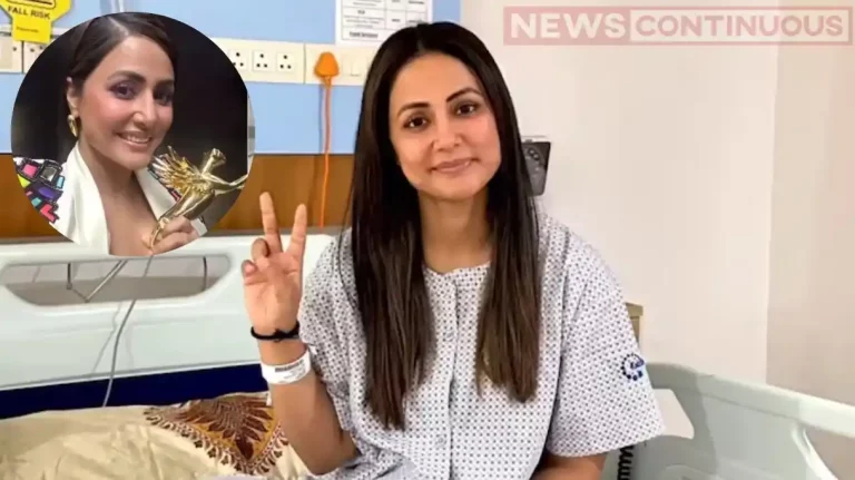 Hina khan shared her first chemo video