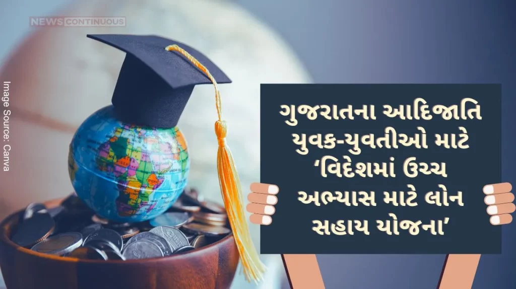 Loan Sahay Yojana for Higher Studies Abroad for Tribal Youth of Gujarat Rs.15.00 lakh loan at 4% interest per annum