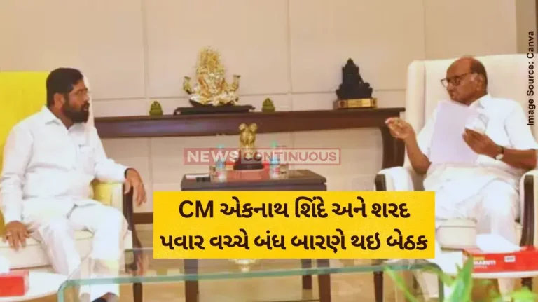 Maharashtra politics ncp sp chief sharad pawar and cm eknath shinde met behind closed doors what was discussed