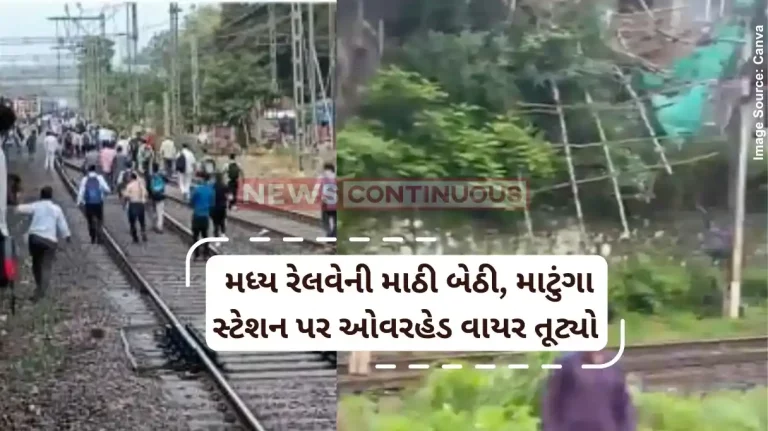 Mumbai local train services hit as bamboo structure falls on overhead wire; commuters face hardships