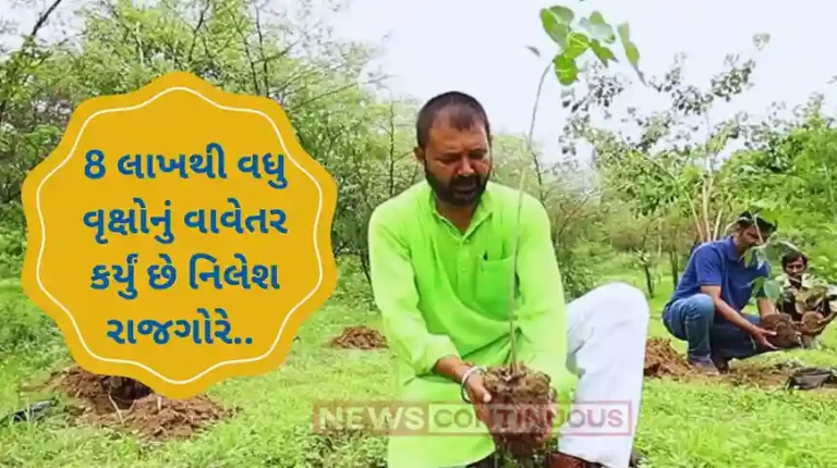 Nilesh Rajgor Patan Nilesh Rajgor's Green Revolution in Gujarat's Patan inspiring next generation