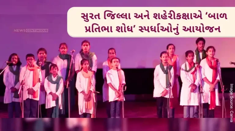 Organization of Bal pratibha shodh competitions at Surat district and city level