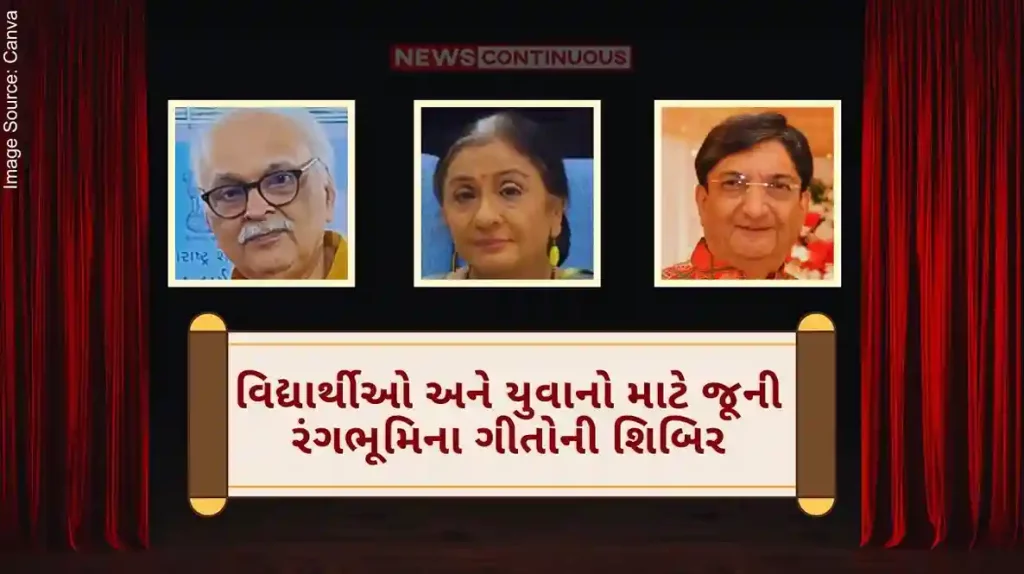 Organizing a camp of old theater songs in Mumbai to bring Gujarati Sahitya to the youth.