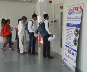 Rashtriya Raksha University's School of Private, SPICSM organized a job fair for ex-CAPF personnel in association with Security Association of Gujarat (SAG).