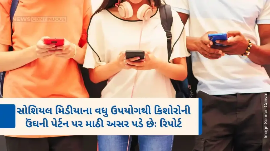 Social Media Impact Excessive use of social media has a negative impact on the sleep pattern of teenagers report..