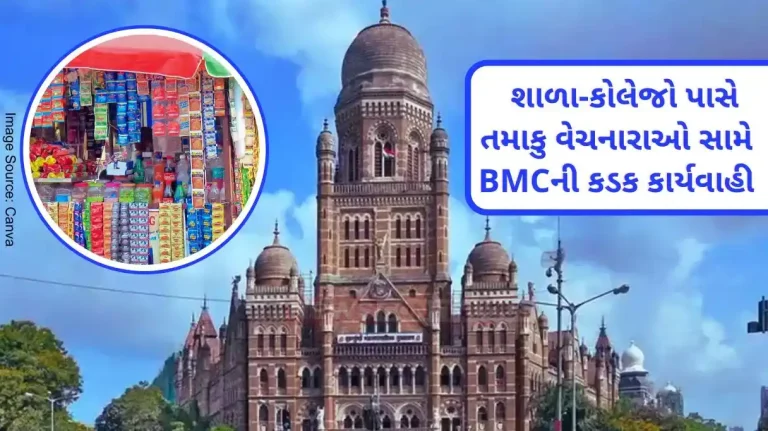 Tobacco Free Colleges and Schools Strict action by municipality against tobacco sellers near schools and colleges in Mumbai, 93 kg of tobacco seized