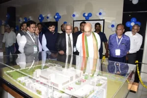 Union Cooperative Minister Shri Amit Shah reviewing the progress of cooperative projects in Panchmahal area