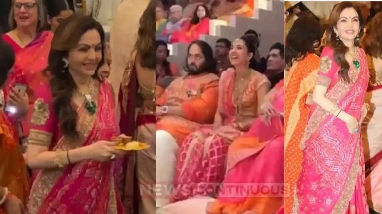 anant ambani radhika merchant wedding rituals stared from mameru ceremony