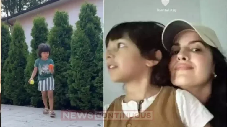 natasa stankovic enjoys outing with son agastya