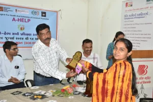 'A Help' training was given to the animal loving sisters in Surat, certificates were also awarded to the trained sisters of these talukas