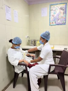A 'human milk bank' like 'Amrit' at this hospital in Surat for newborns at the end of 'World Breastfeeding Week'.