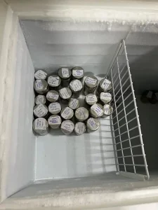 A 'human milk bank' like 'Amrit' at this hospital in Surat for newborns at the end of 'World Breastfeeding Week'.