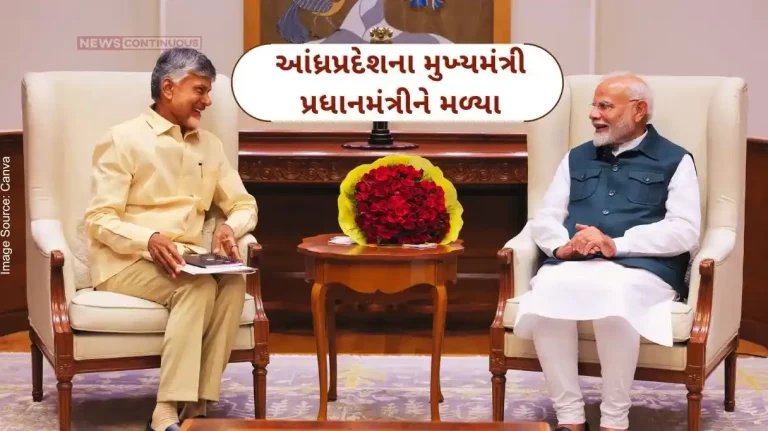 Chief Minister of Andhra Pradesh met the PM Narendra Modi