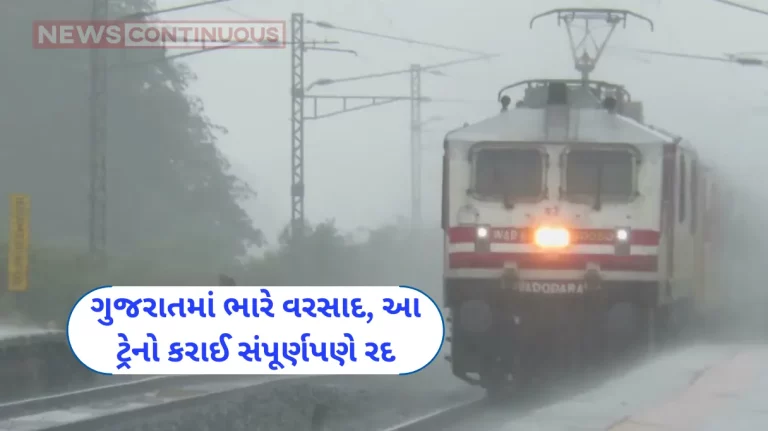 Gujarat rains Western Railway cancels 12 trains following waterlogging at Bajva station; check list here